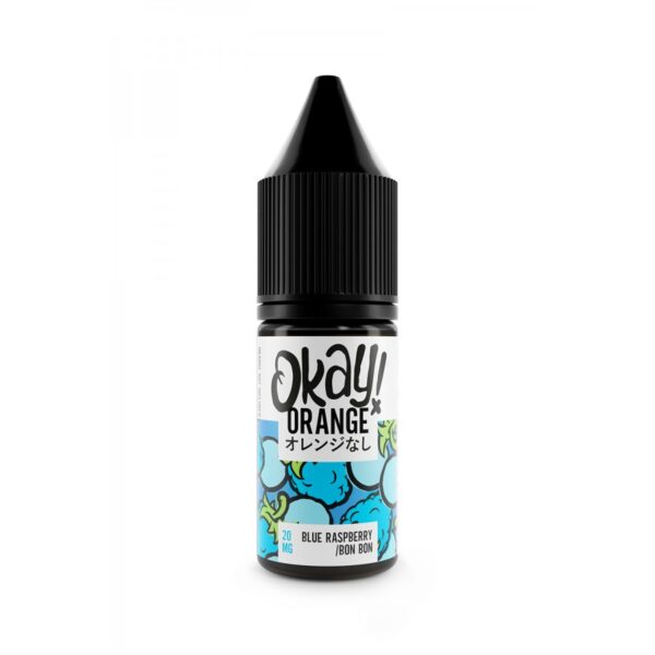 Okay Orange - Blue Raspberry Bonbon - Nic Salt - 10ml