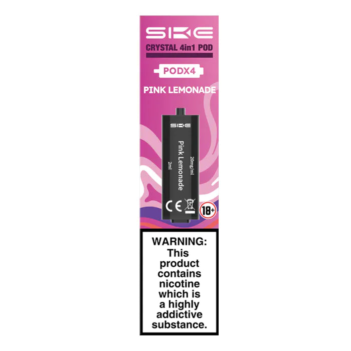SKE Crystal - 4in1 - Pre-filled Vape Pods