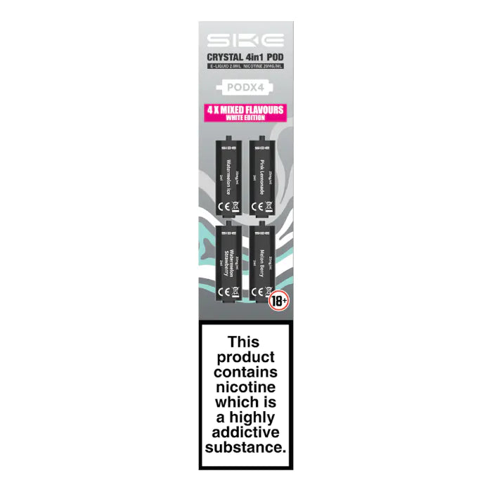 SKE Crystal - 4in1 - Pre-filled Vape Pods