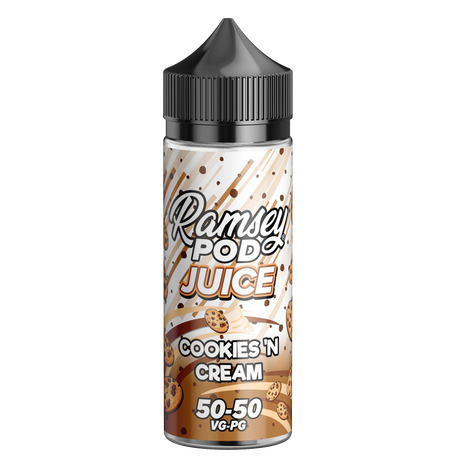 Ramsey - Pod Juice - Cookies N Cream - Shortfill
