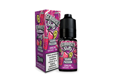 Doozy - Seriously Soda Salts - Guava Passion - 10ML - My Vape Store UK