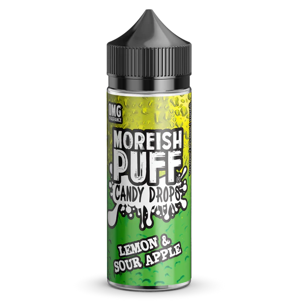 Moreish Puff - Candy Drops - Lemon & Sour Apple - Shortfill