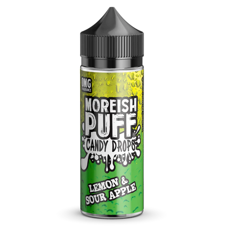 Moreish Puff - Candy Drops - Lemon & Sour Apple - Shortfill