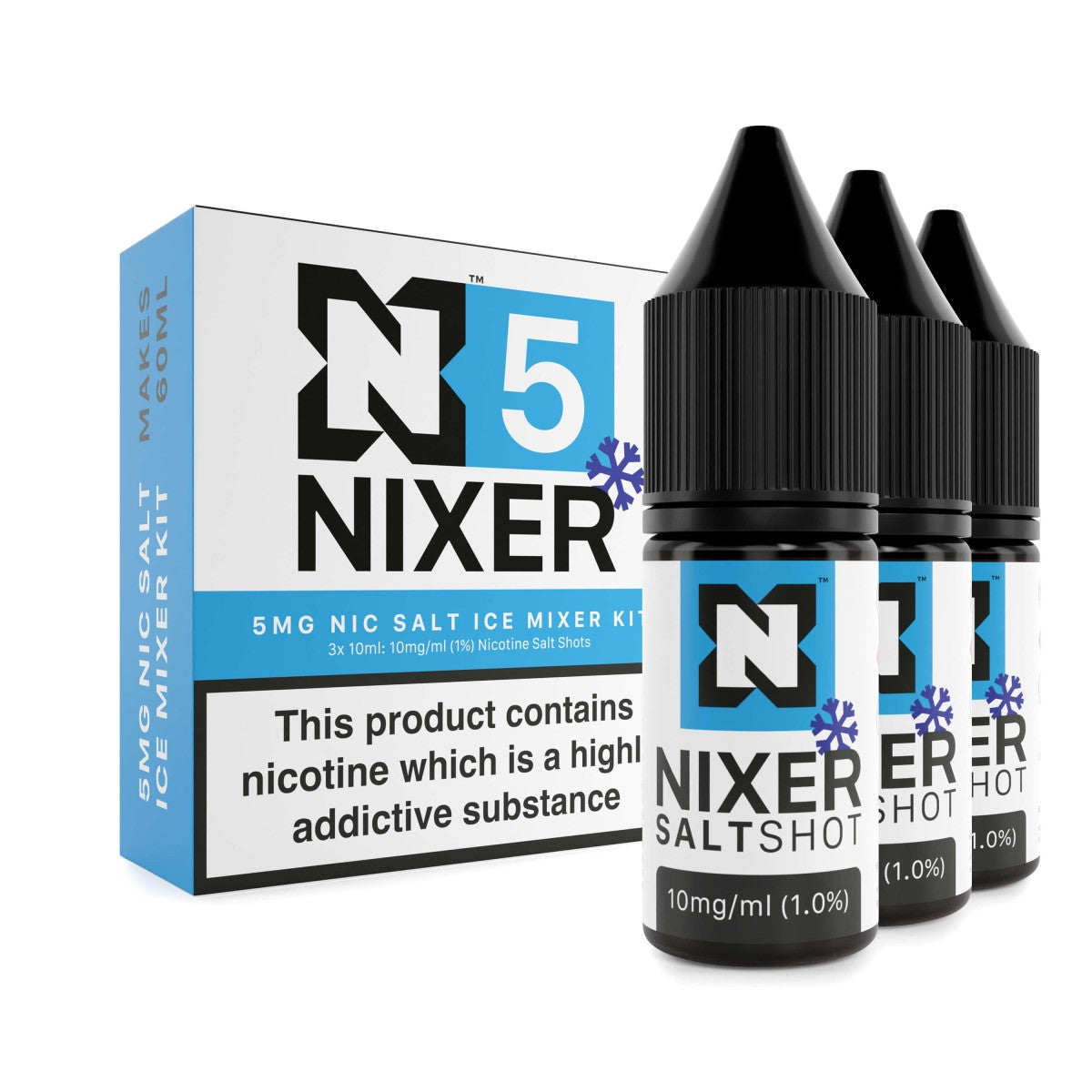 Nixer N5 - 5mg Salt Mixer Ice Kit