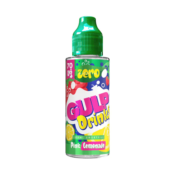 Gulp Drinks - Pink Lemonade - 100ml - My Vape Store UK