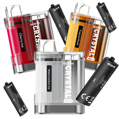 SKE Crystal - 4in1 - 2400 Puff - Disposable Vape Kit