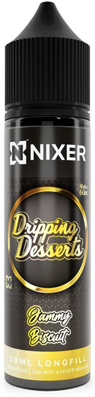 Nixer - Dripping Desserts - Jammy Biscuit - 30ml - Longfill
