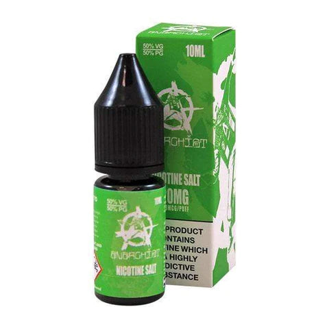 Anarchist - Green - Nic Salts - 10ml - My Vape Store UK