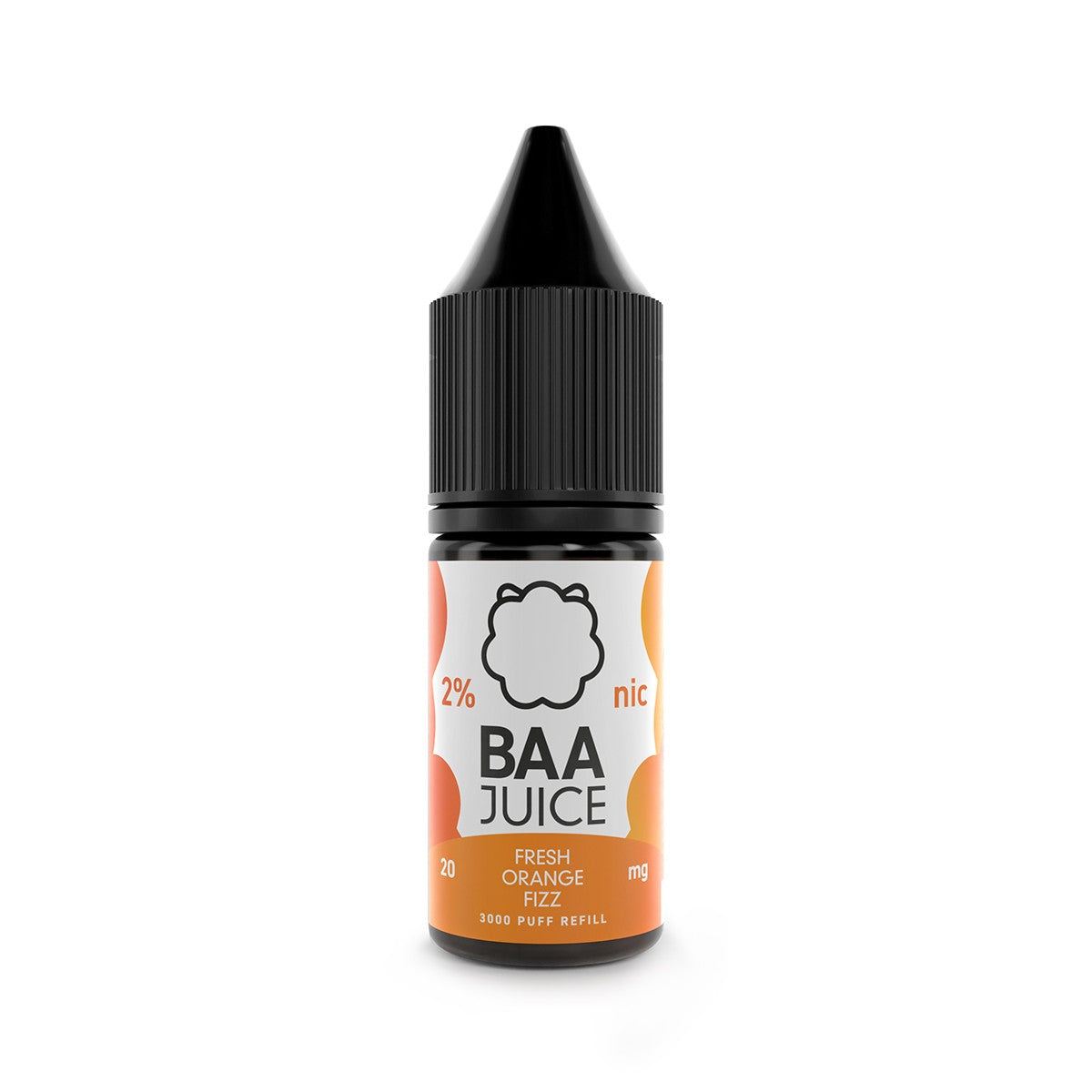BAA Juice - Fresh Orange Fizz - 10Ml