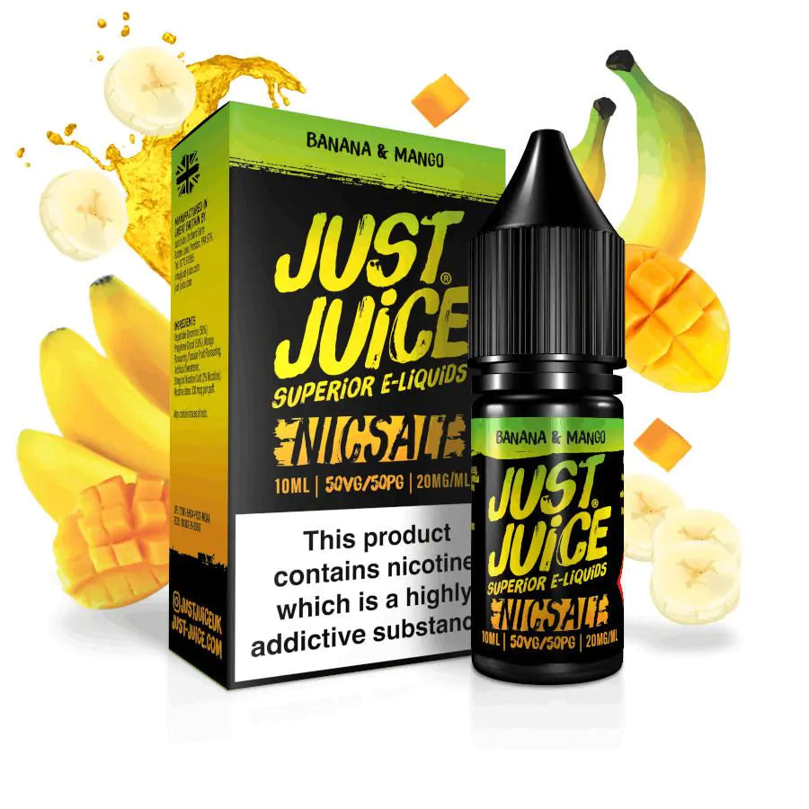 Just Juice Iconic - Banana & Mango - Nic Salt
