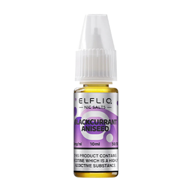 Elfliq - Blackcurrant Aniseed - Salts - 10ML