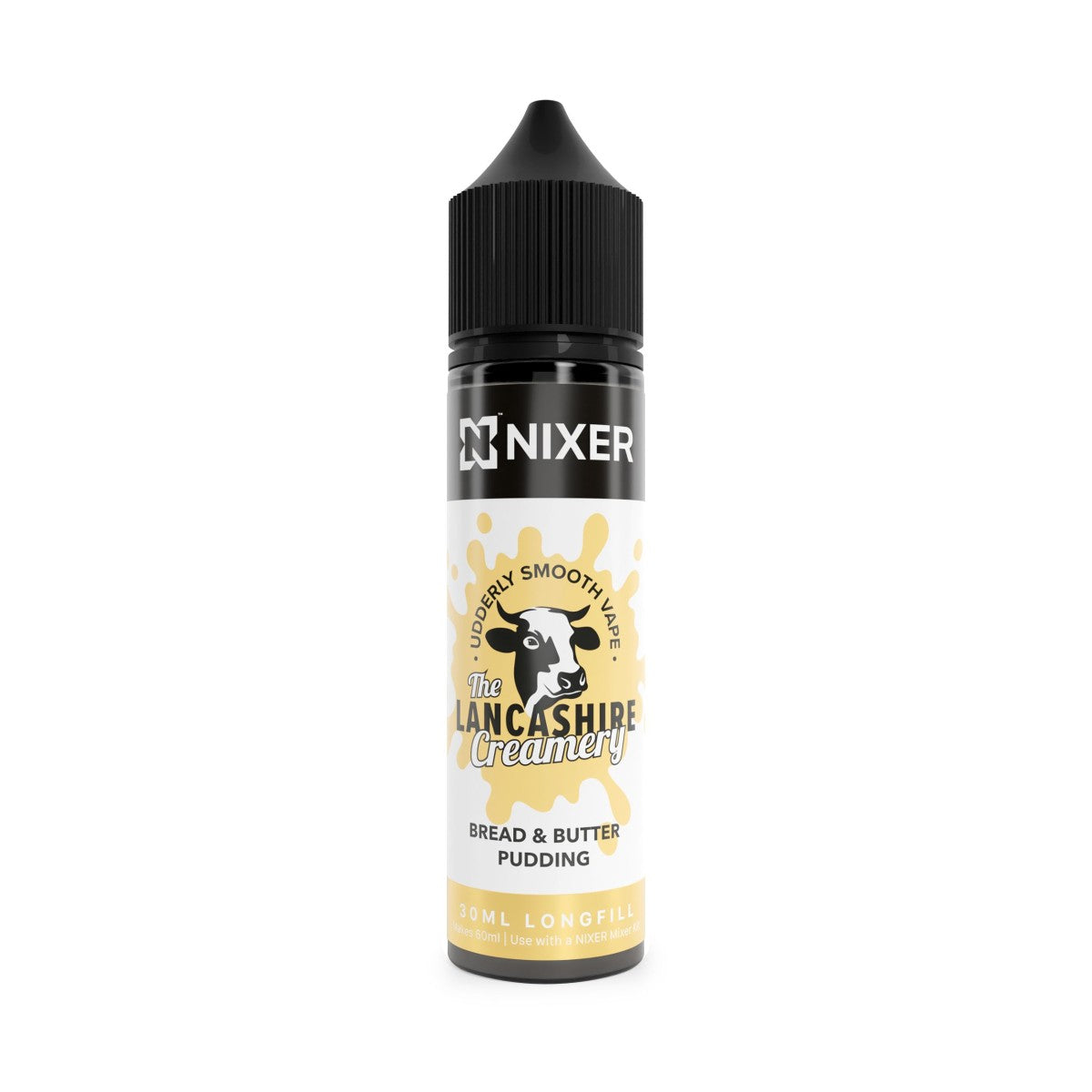 Nixer - The Lancashire Creamery - Bread & Butter Pudding - 30ML Longfill