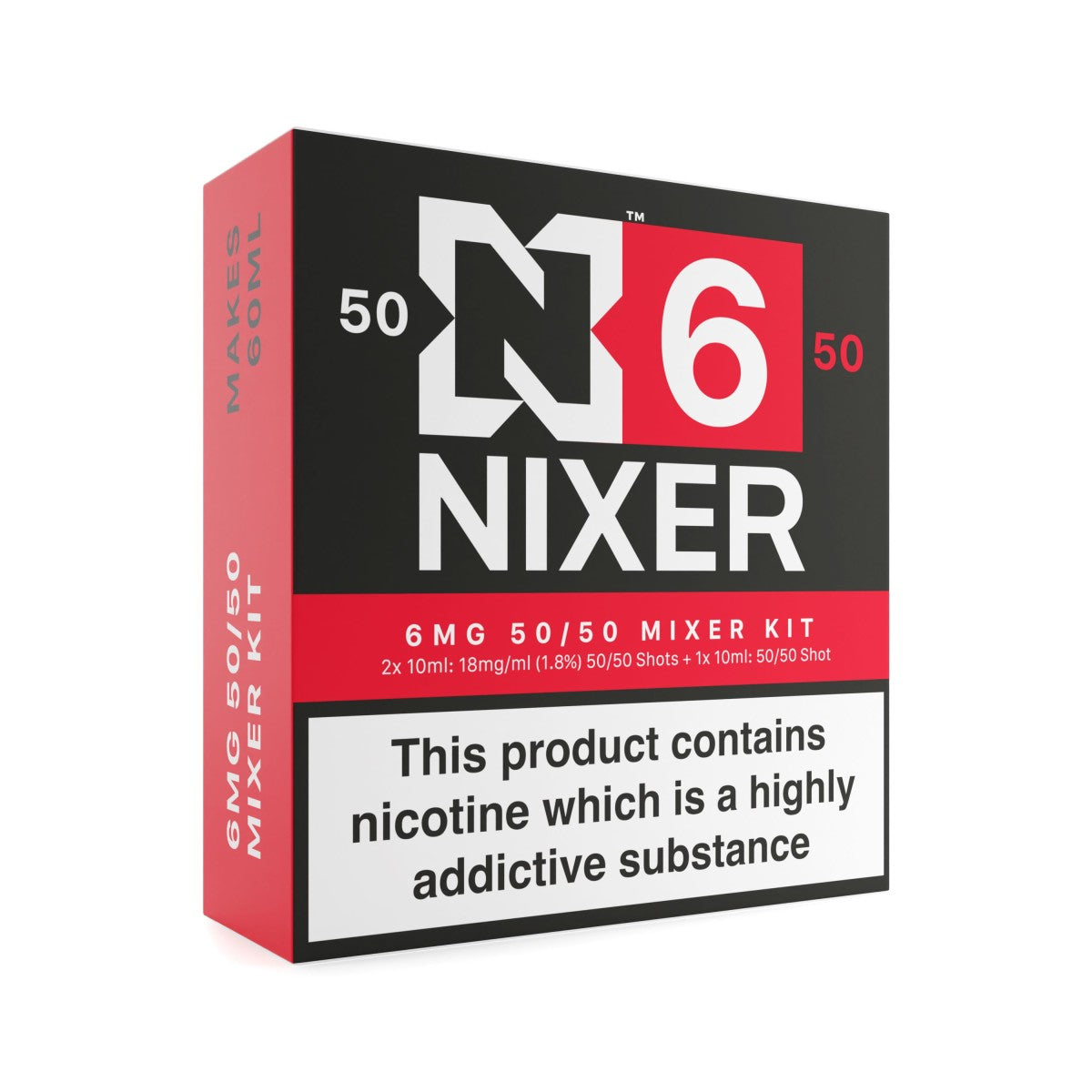 Nixer - N6 6MG Freebase 50/50 Mixer Kit