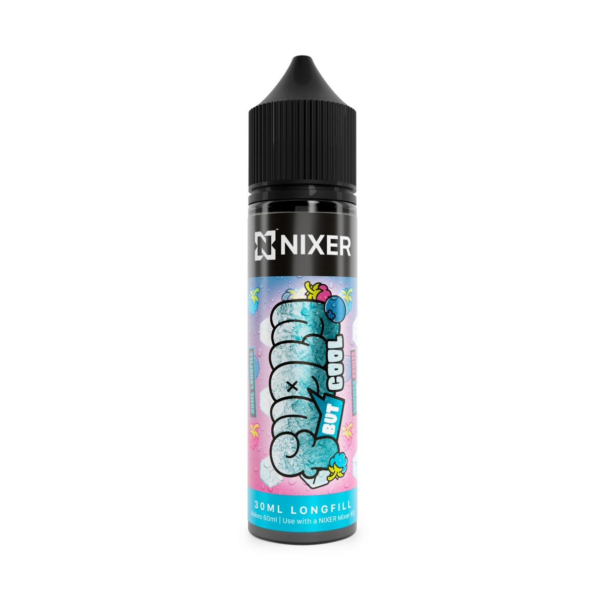 Nixer - Fugly But Cool - Summer Fruits - 30ml Longfill