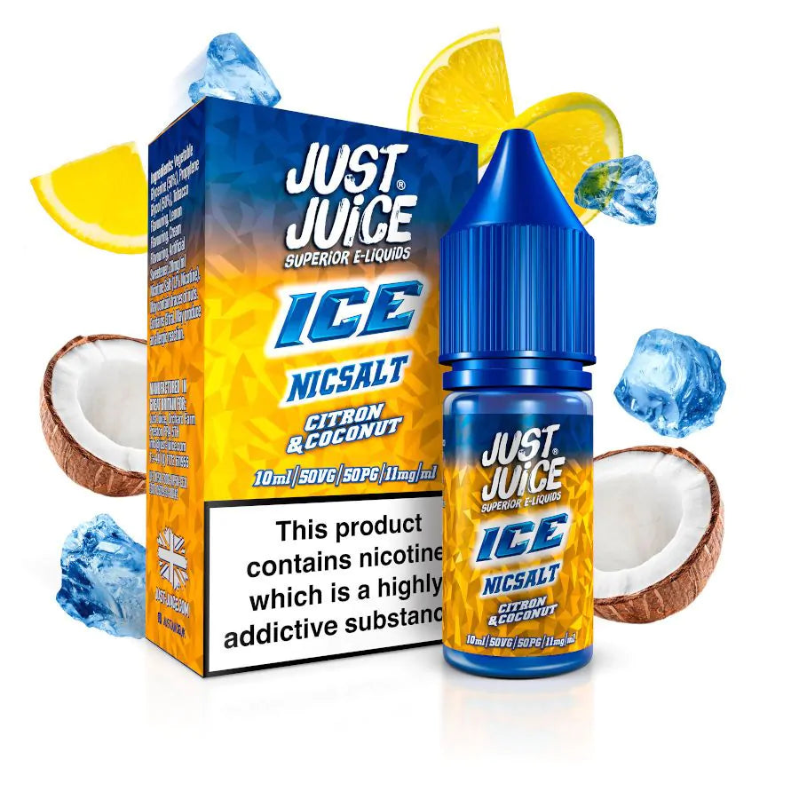 Just Juice - Citron & Coconut Ice 10ml Nic Salt