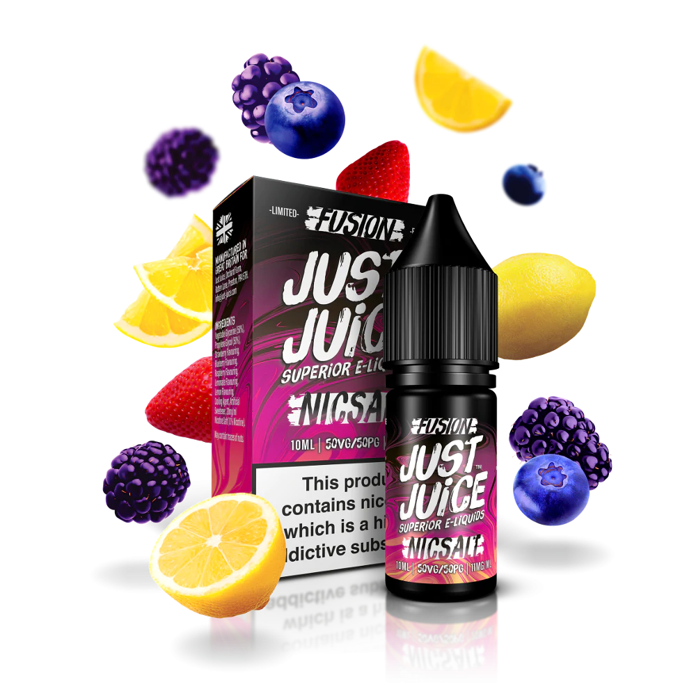 Just Juice - Fusions Berry Burst & Lemonade - Nic Salt - 10ml