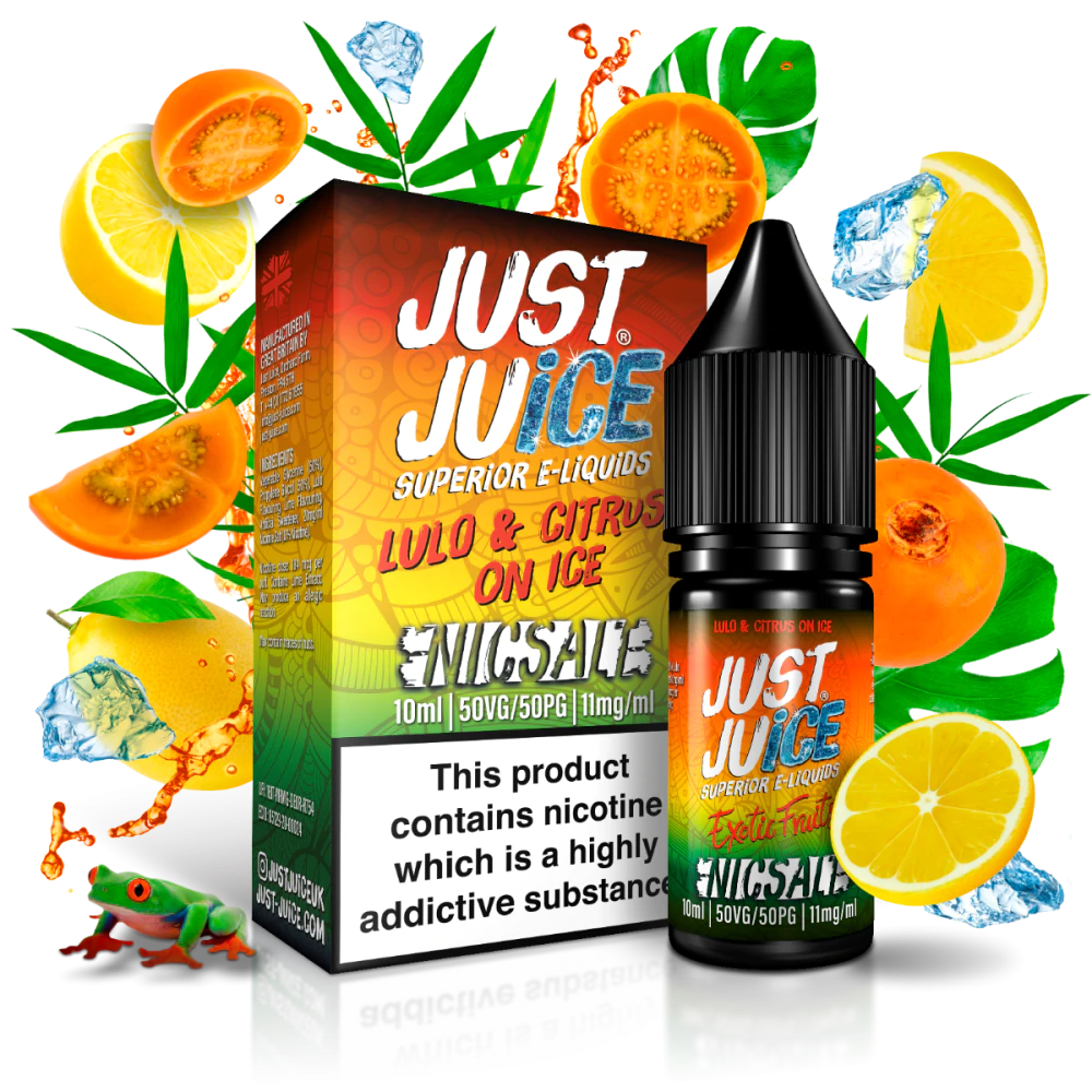 Just Juice Exotic Fruits Lulo & Citrus Nic Salt 10ml
