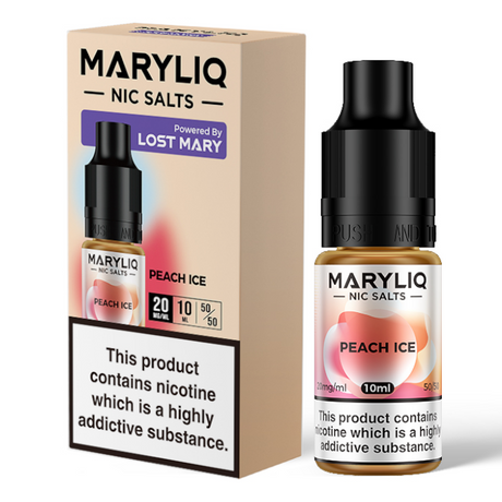 Maryliq - Peach Ice - Salts - 10ML 