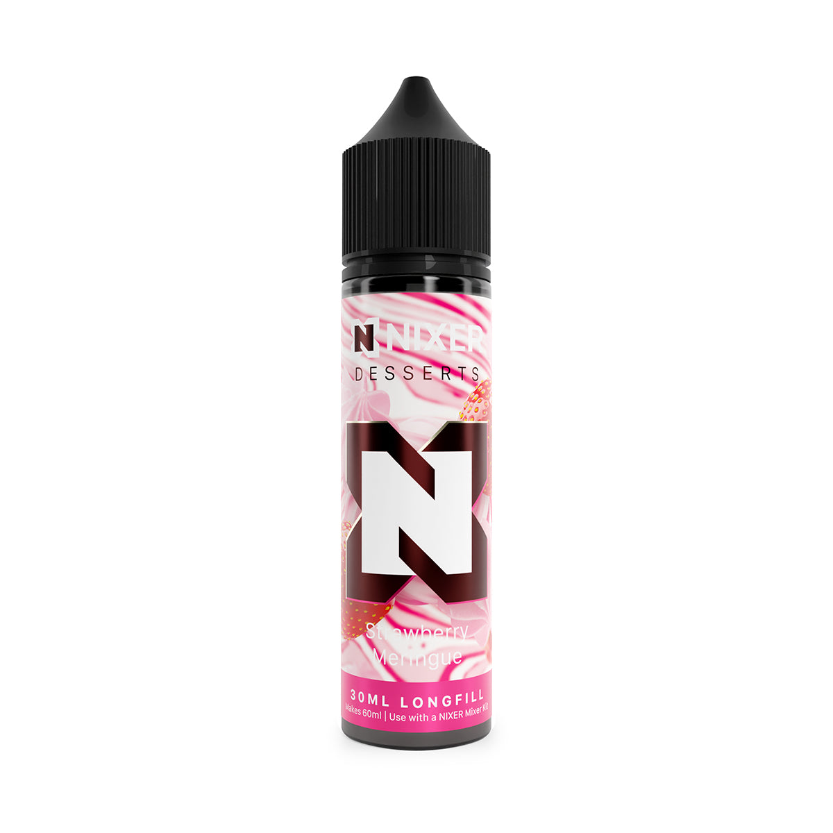 Nixer - Strawberry Meringue - 30ml Longfill