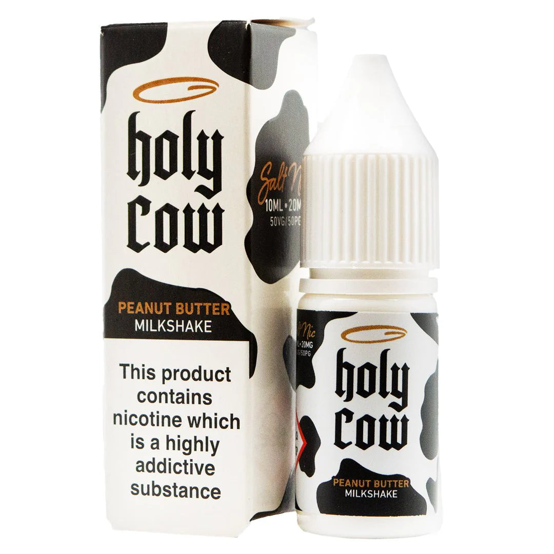 Holy Cow - Peanut Butter Milkshake 10ml Nic Salt