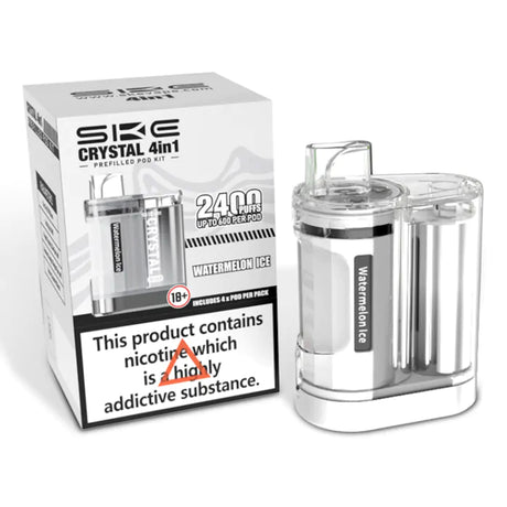 SKE Crystal - 4in1 - 2400 Puff - Pre-filled Vape Kit
