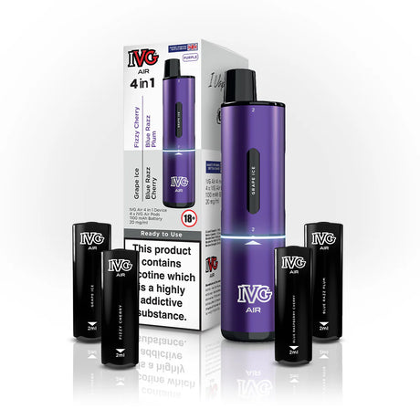 IVG - Air - 4 in 1 - Rechargeable Disposable Vape
