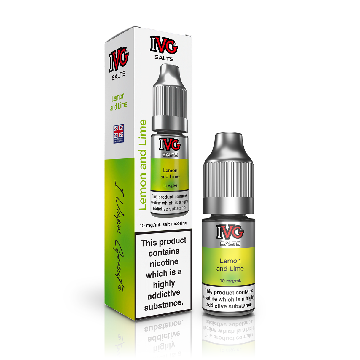 I VG Tall Box Salt - Lemon & Lime - 10ml