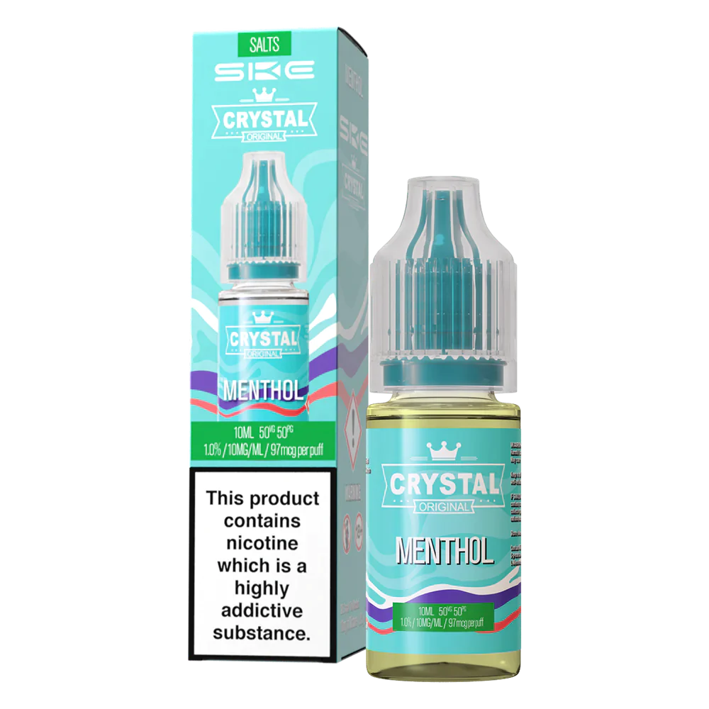 SKE Crystal V2 - Menthol - Nic Salt - 10ml