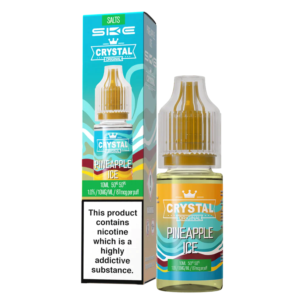 SKE Crystal V2 - Pineapple Ice - Nic Salt - 10ml