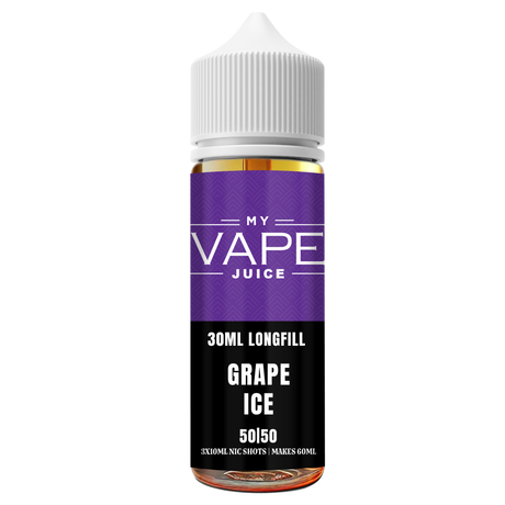 My Vape Store - Grape Ice - 30ml Longfill