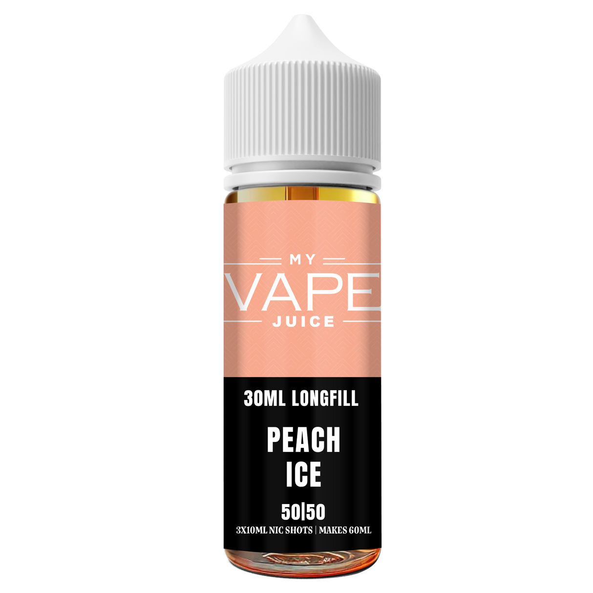 My Vape Store - Peach Ice - 30ml Longfill