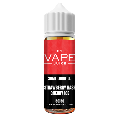 My Vape Store - Strawberry Raspberry Cherry Ice - 30ml Longfill