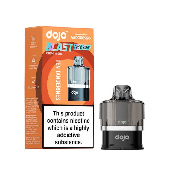 Vaporesso - Dojo Blast 6000 - Prefilled Pods - 10MG