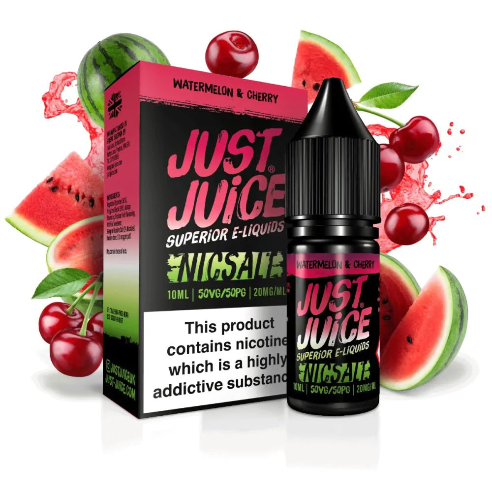 Just Juice Iconic - Watermelon & Cherry - Nic Salt