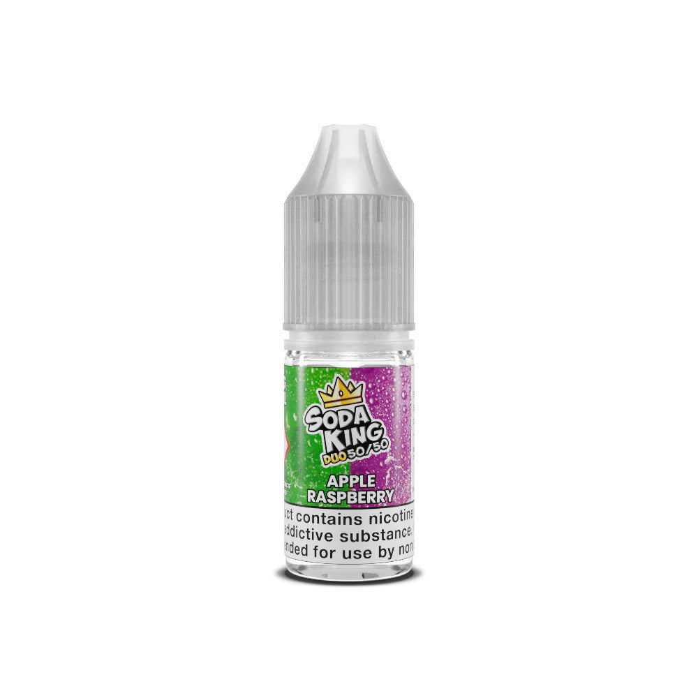 Soda King Duo - Apple & Raspberry - 10ML - My Vape Store UK