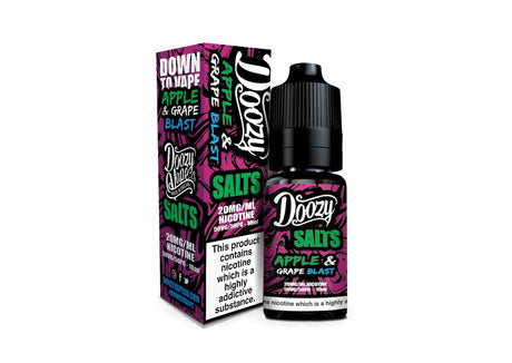 Doozy Salts - Apple & Grape Blast - 10ML - My Vape Store UK
