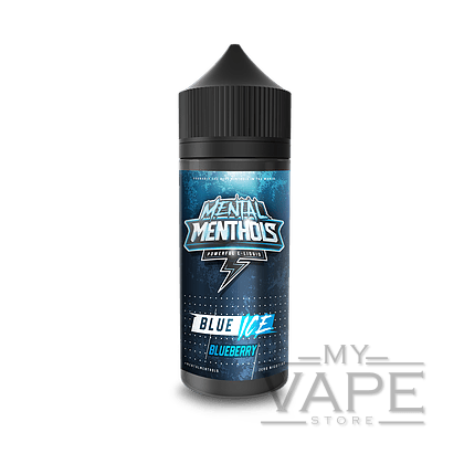 Mental Menthols - Blue Ice - 100ml Shortfill - 0mg - My Vape Store