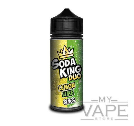 Soda King - Duo - Lemon Lime - 100ml Shortfill - 0mg - My Vape Store