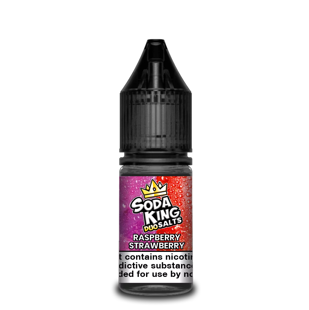Soda King Duo - Strawberry Raspberry - Nic Salt - 10ml - My Vape Store
