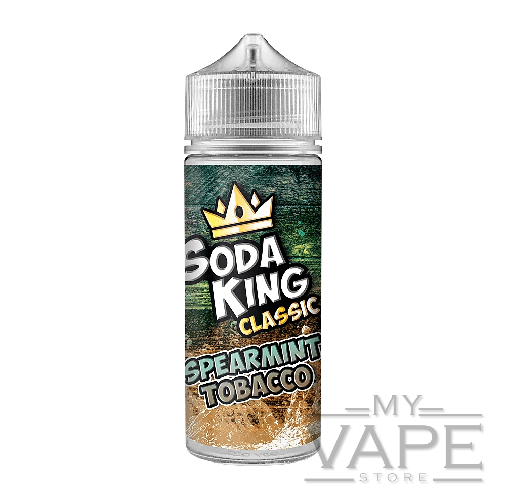 Soda King - Spearmint Tobacco - 100ml - 0mg - My Vape Store