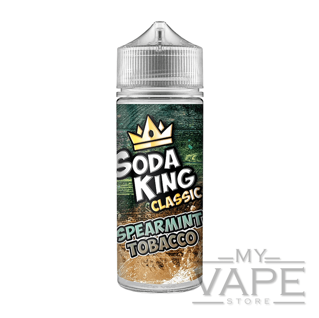 Soda King - Spearmint Tobacco - 100ml - 0mg - My Vape Store