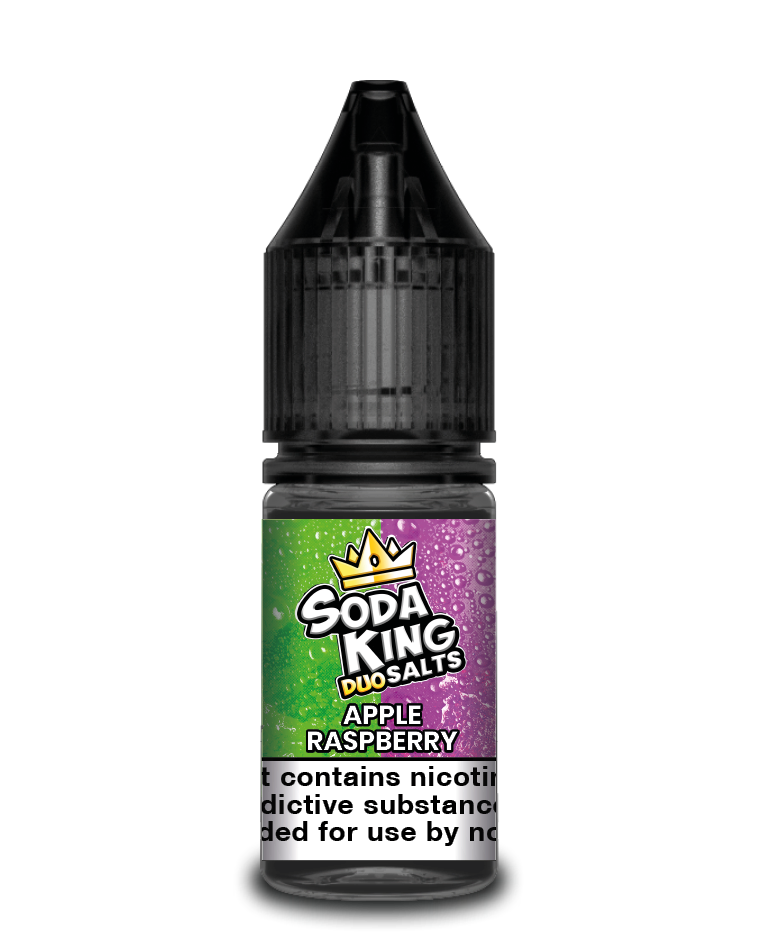 Soda King Duo - Apple & Raspberry - Nic Salt - 10ml - My Vape Store