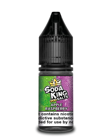 Soda King Duo - Apple & Raspberry - Nic Salt - 10ml - My Vape Store