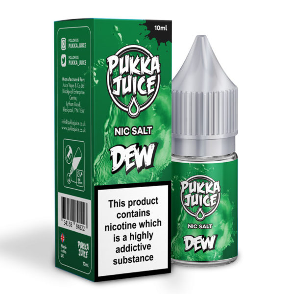 Pukka Juice Salts Dew - My Vape Store UK