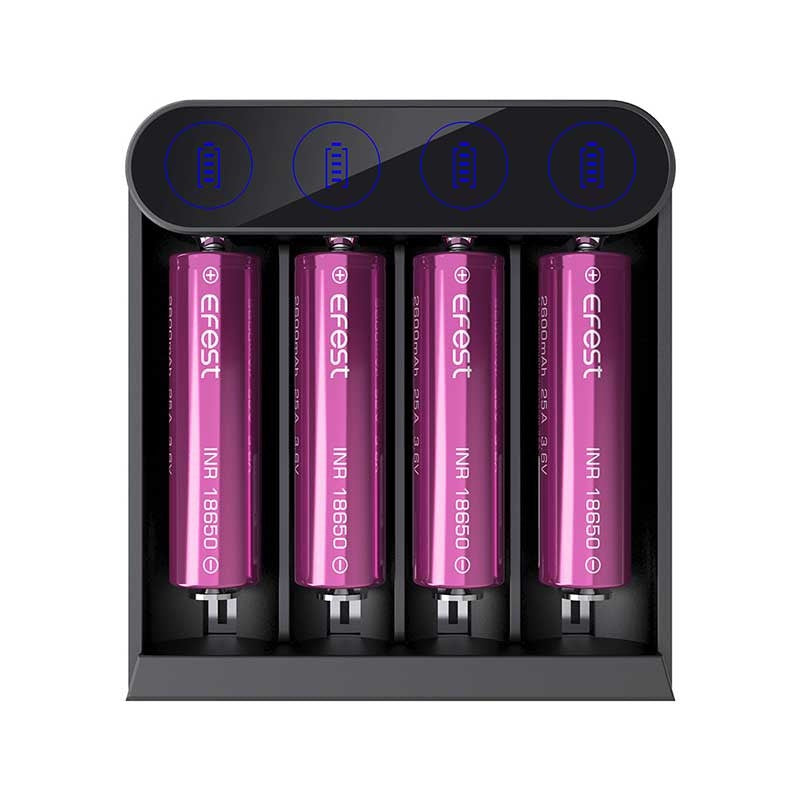 Efest K4 Slim USB-C Charger 4 Battery - My Vape Store