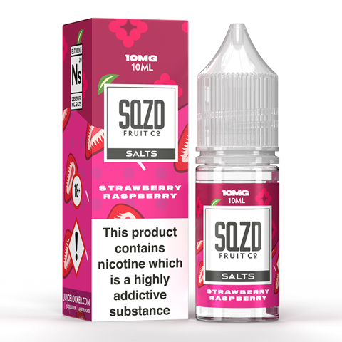 SQZD - Strawberry Raspberry - Nic Salt - 10ml - My Vape Store