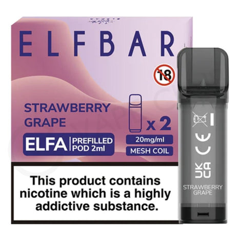 Elf Bar - Elfa Pre-Filled - Pods - My Vape Store UK