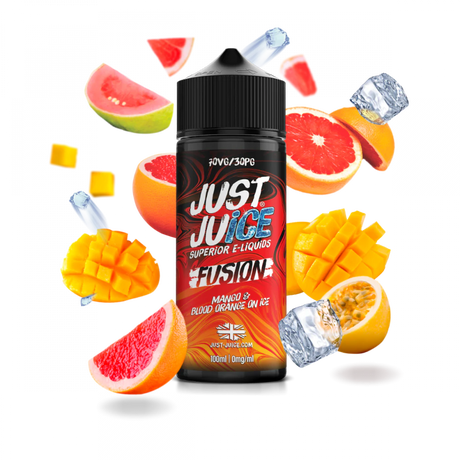 Just Juice - Fusion Mango & Blood Orange Ice - 100ML 