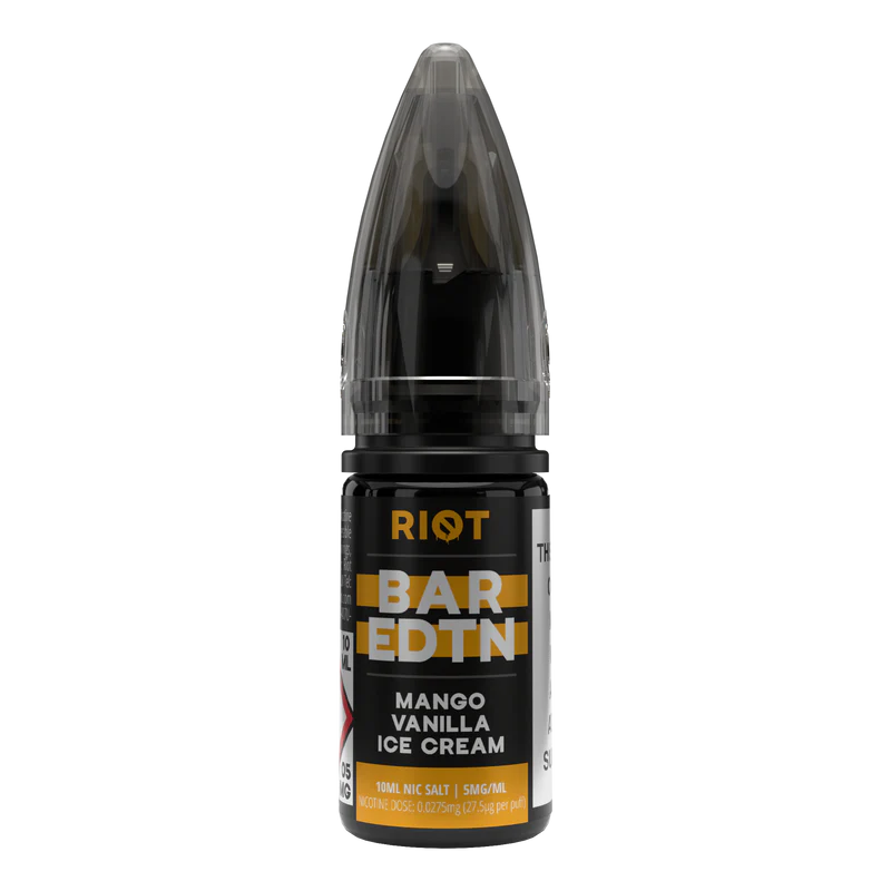 Riot Squad - BAREDTN - Mango Vanilla Ice Cream - 10ml - My Vape Store UK