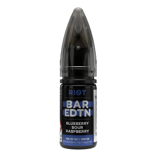 Riot Squad - BAREDTN - Blueberry Sour Raspberry - 10ml - My Vape Store UK